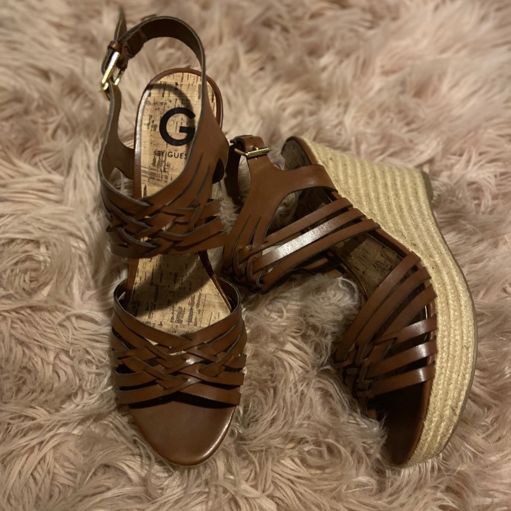 Tan/Brown Wedges